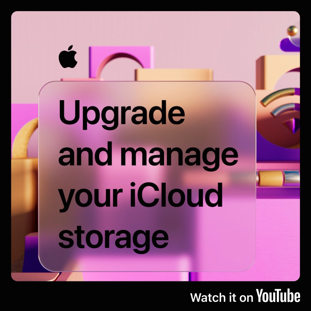 Upgrade and Manage Your iCloud Storage
